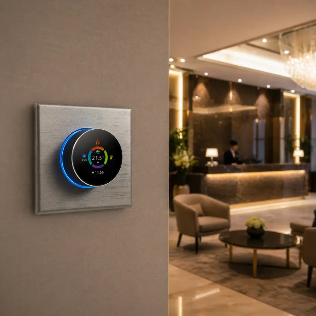 Temperature controller working principle in HVAC and room control