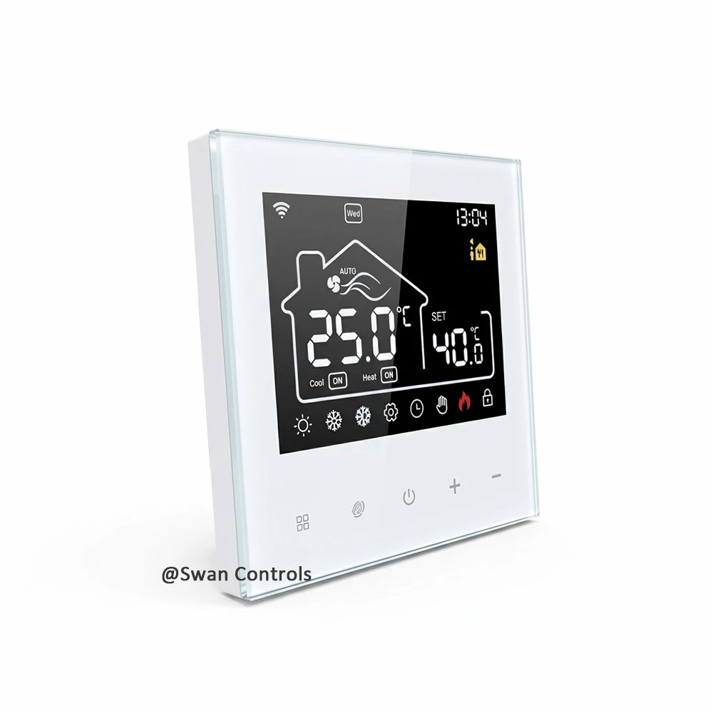 ODM Modbus Thermostat 2 Digital Inputs AC System Practical Modern Design (m1)