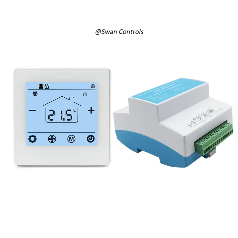 Powerful Split Thermostat FCU Controller RS485 Modbus Digital Modulating Controls (1)