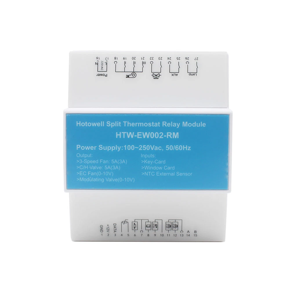 Powerful Split Thermostat FCU Controller RS485 Modbus Digital Modulating Controls (5) Powerful Split Thermostat FCU Controller RS485 Modbus Digital Modulating Controls (5)