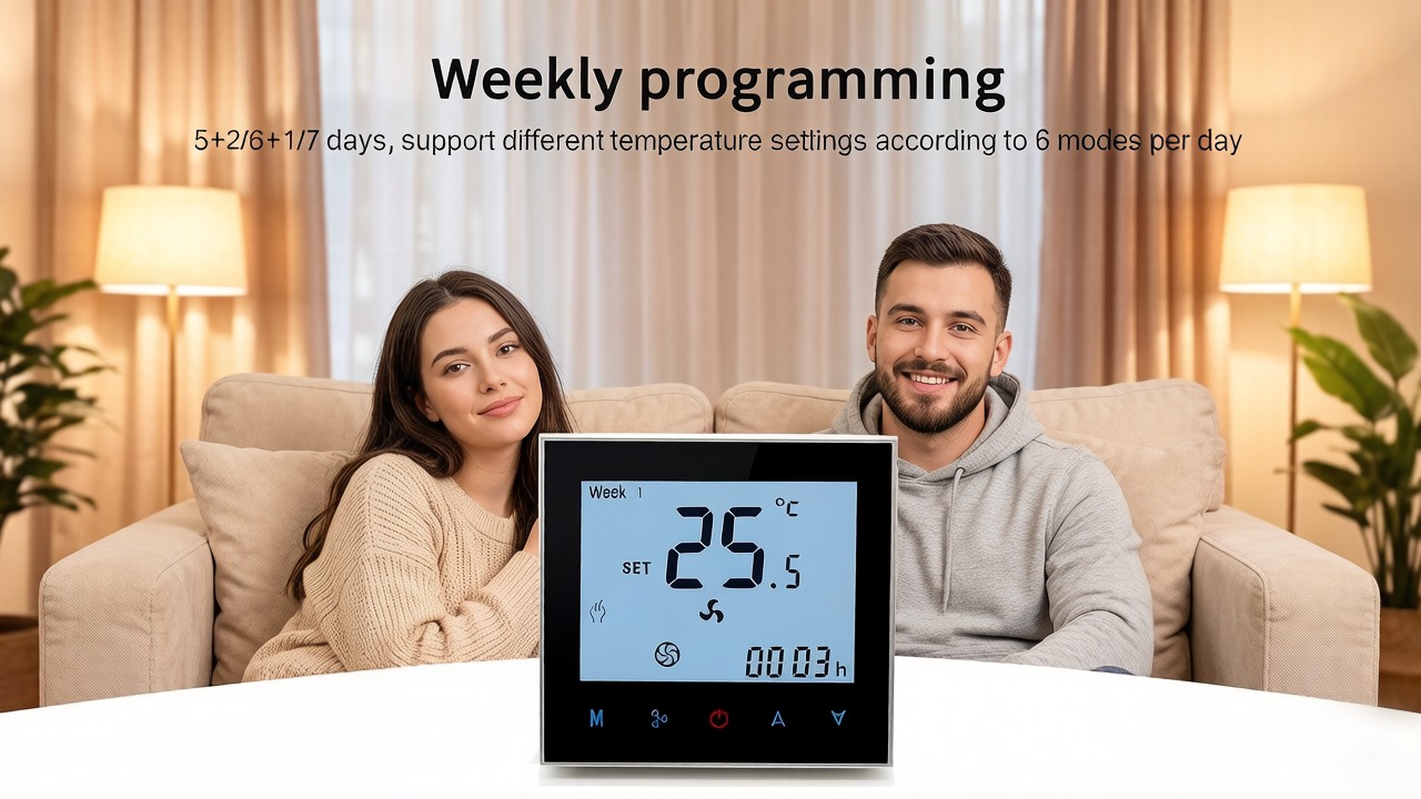 thermostat wiring diagram 24V vs 230V comparison