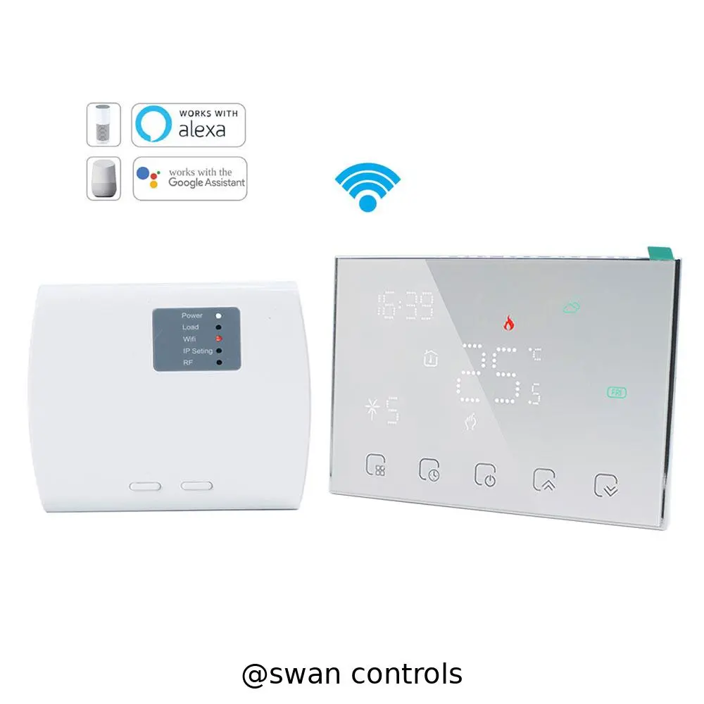 WiFi Wireless Thermostat for Electric and Boiler Heating with Internal Sensor HTW-WKT18-16ANV3 WiFi Wireless Thermostat for electric heating and boiler heating with internal temperature sensor