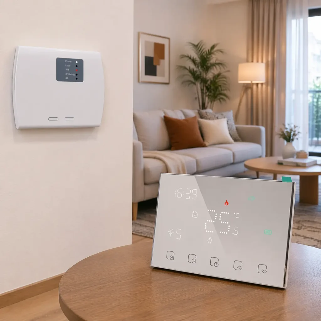 HTW-WKT18-16A3 WiFi Wireless Thermostat with LED screen for electric heating control