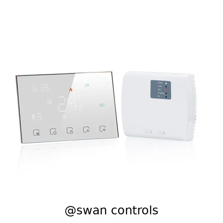 WiFi Wireless Thermostat for Electric and Boiler Heating with Internal Sensor HTW-WKT18-16ANV3 WiFi Wireless Thermostat for electric heating and boiler heating with internal temperature sensor