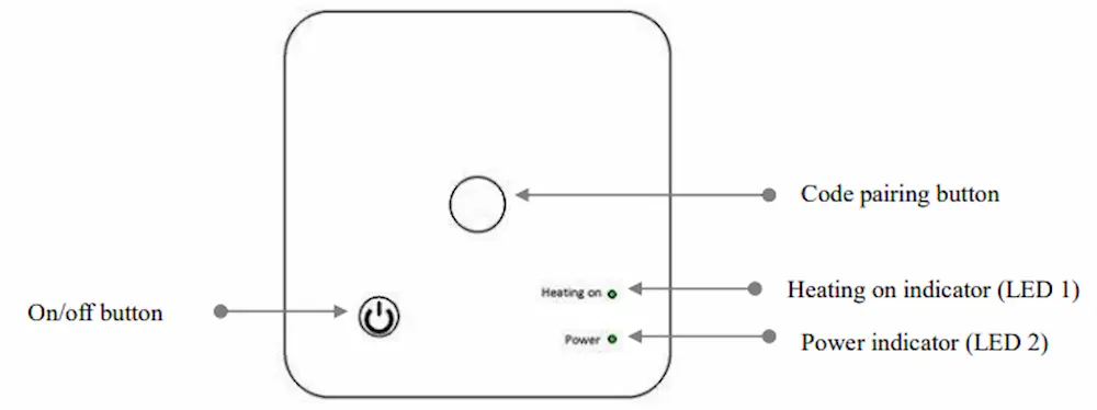 HTW-31-WKT13-WF WiFi Wireless Thermostat for Smart Room Temperature Control