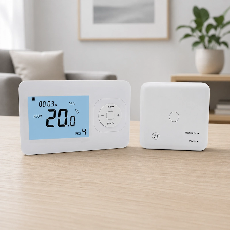 Wireless thermostat installation basics before HVAC wiring