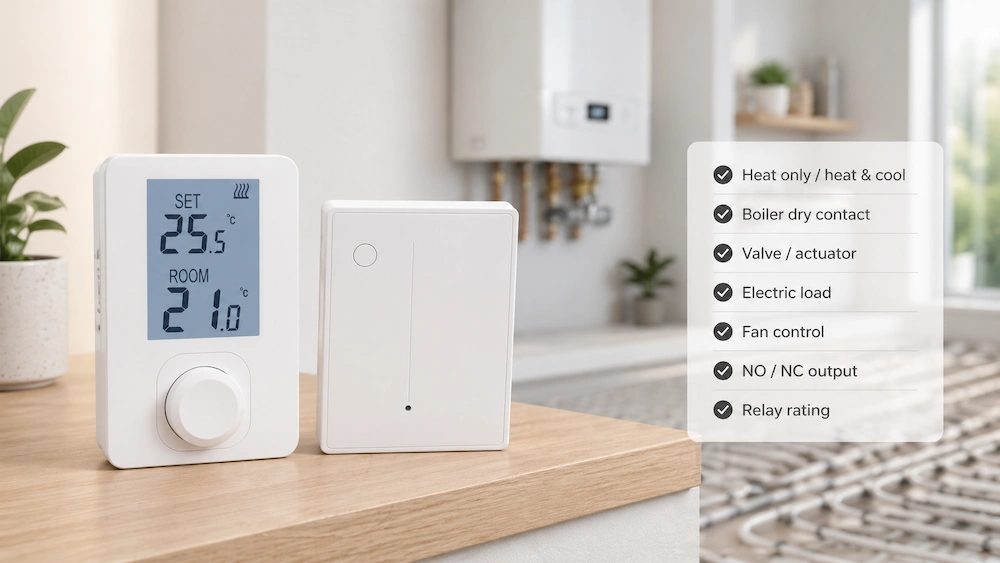 Wireless thermostat indoor signal range through walls