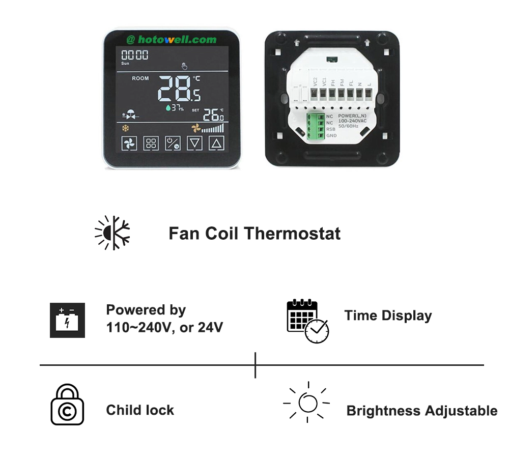 All-in-one Design Smart Thermostat WiFi RS485 Modbus (2) All-in-one Design Smart Thermostat WiFi RS485 Modbus (2)