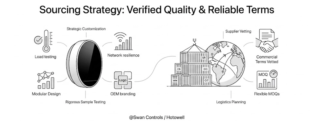 Check sample quality and commercial terms for smart thermostat