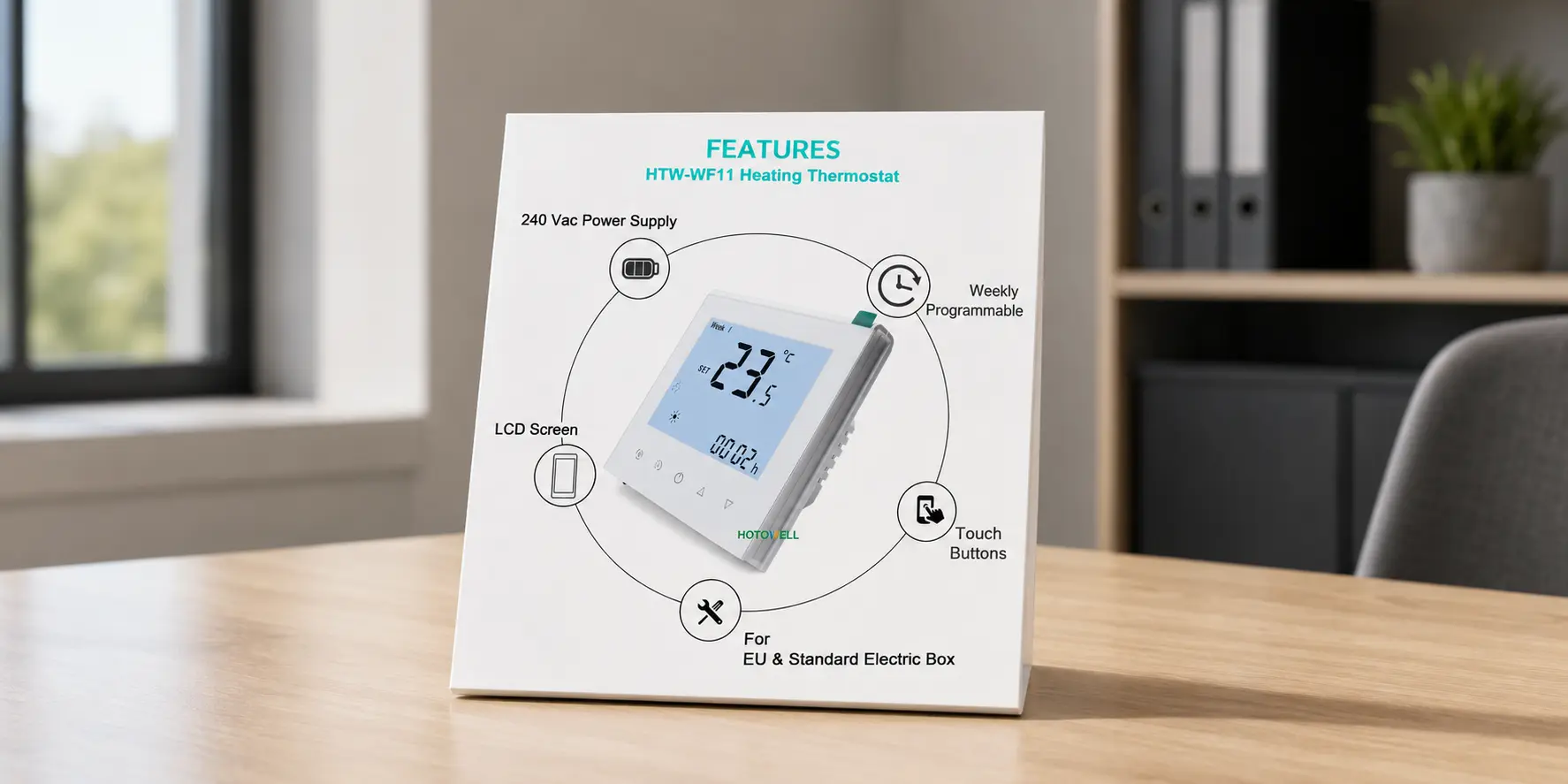 Floor sensor requirement for underfloor heating thermostat before ordering