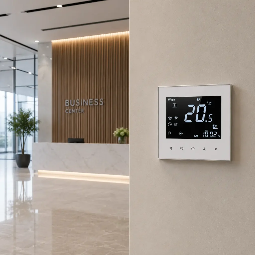 Modbus thermostat use cases in hotels offices and apartments