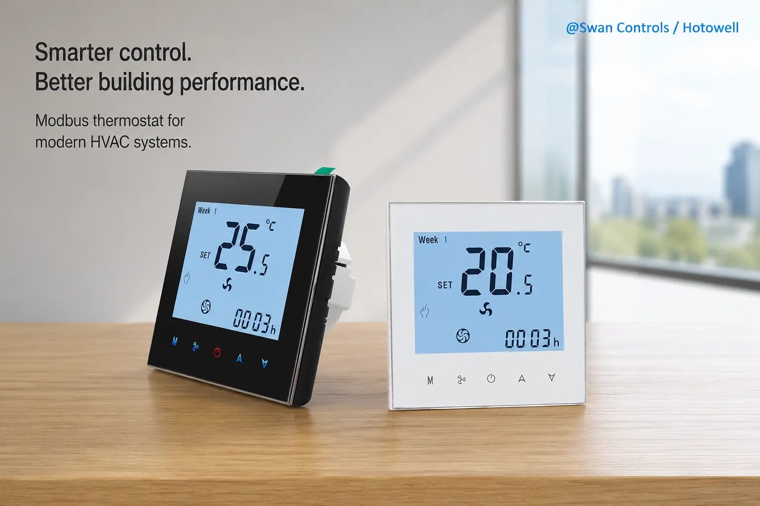 2 pipe and 4 pipe FCU mismatch in Modbus thermostat compatibility