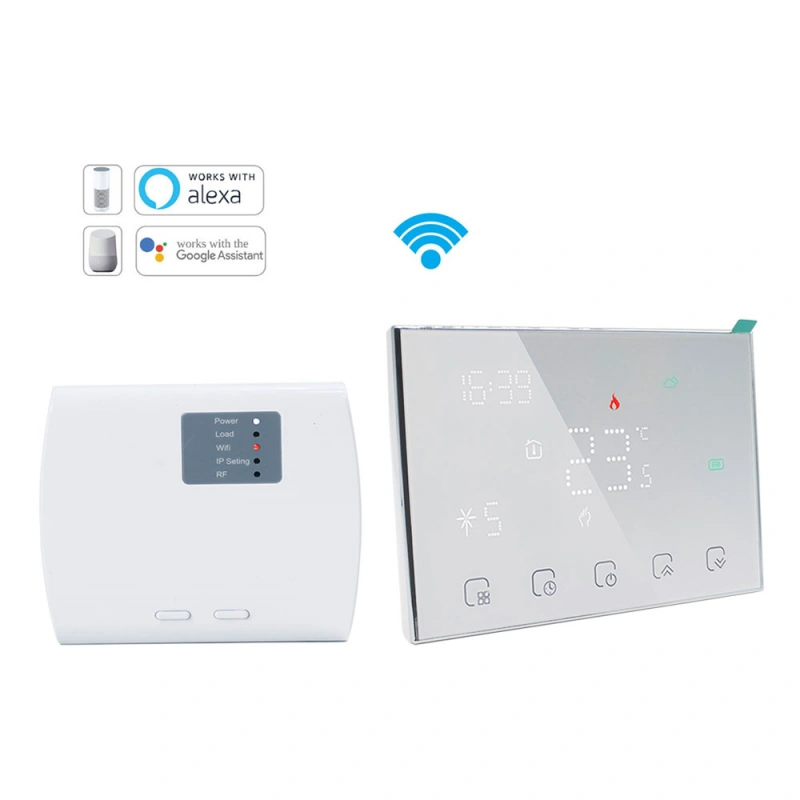 Wireless thermostat matching with sensor relay and output type